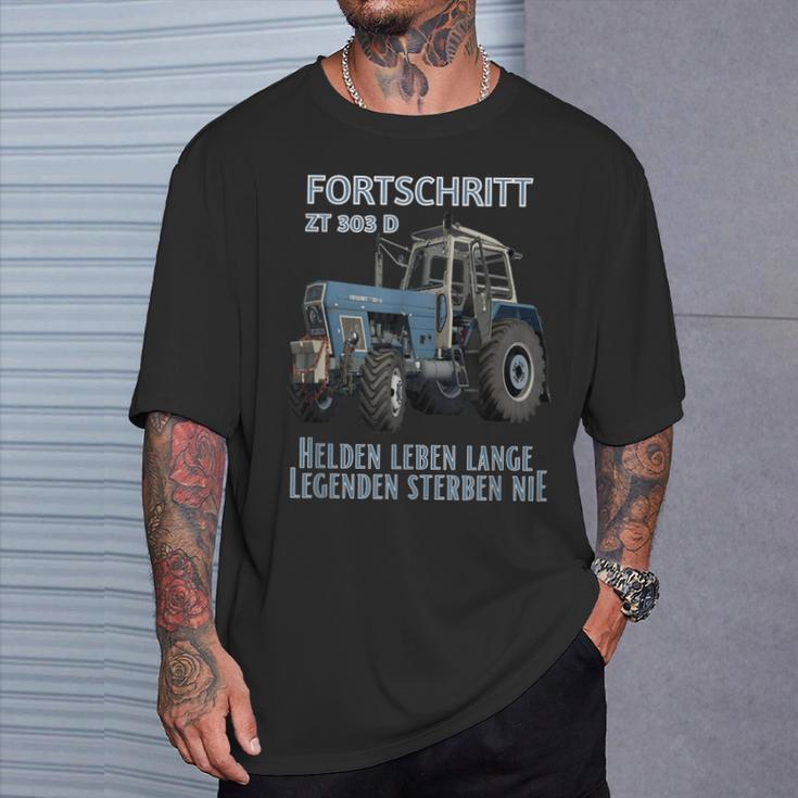 Fortschritt Zt 303 D Heroes Life Long Legends Never Die T-Shirt Geschenke für Ihn