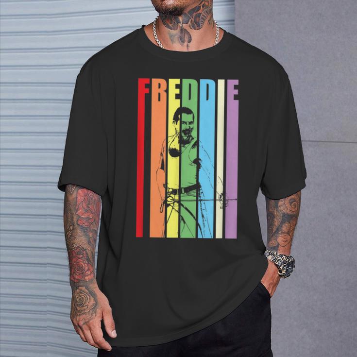 Freddie Rock Singer Music T-Shirt Geschenke für Ihn