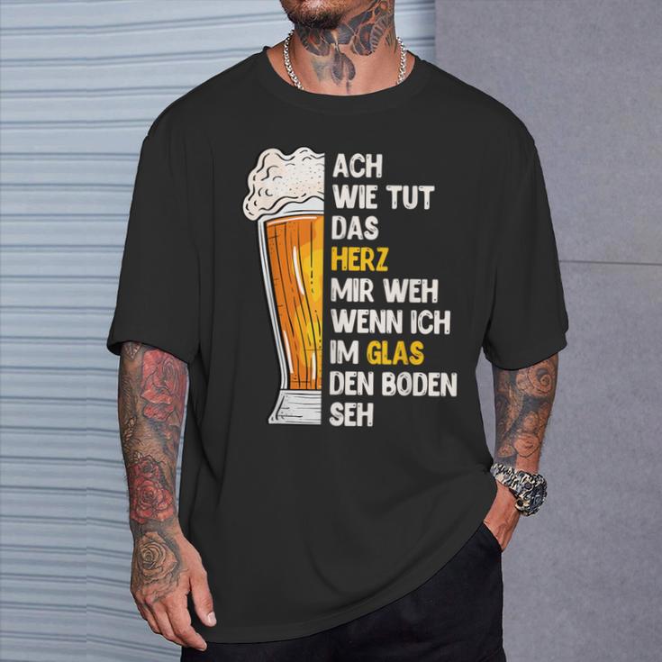 Beer Saying For Beer Drinkers Bavaria T-Shirt Geschenke für Ihn