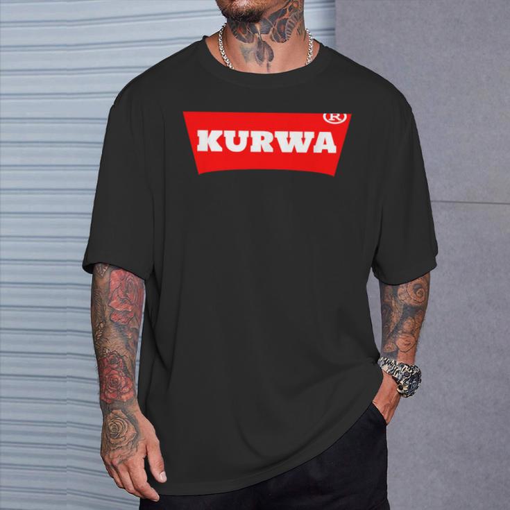 For Poland Kurwa T-Shirt Geschenke für Ihn