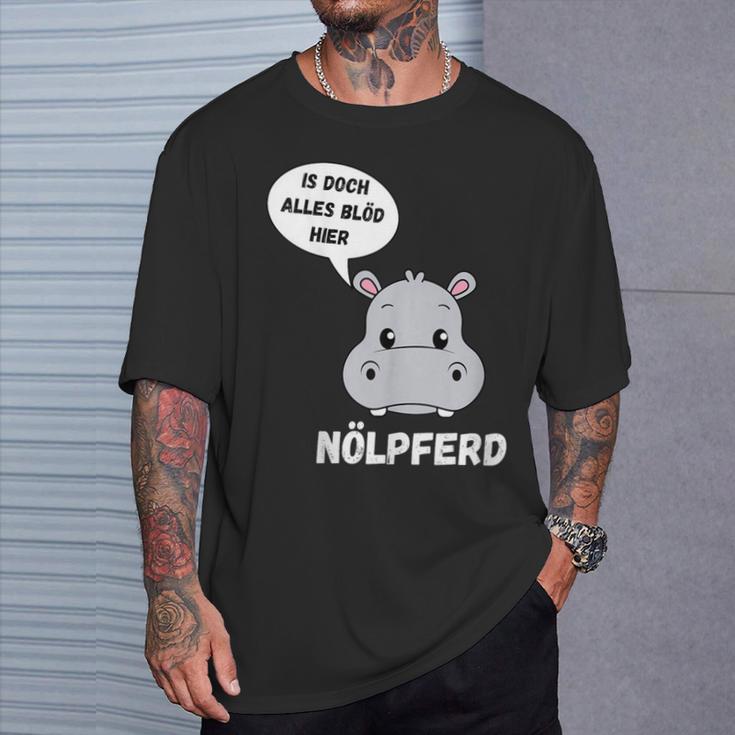 Hippo Fun T-Shirt Geschenke für Ihn