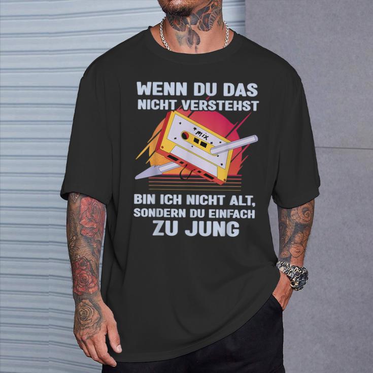 Saying Band Salad 80S 90S Retro Cassette T-Shirt Geschenke für Ihn