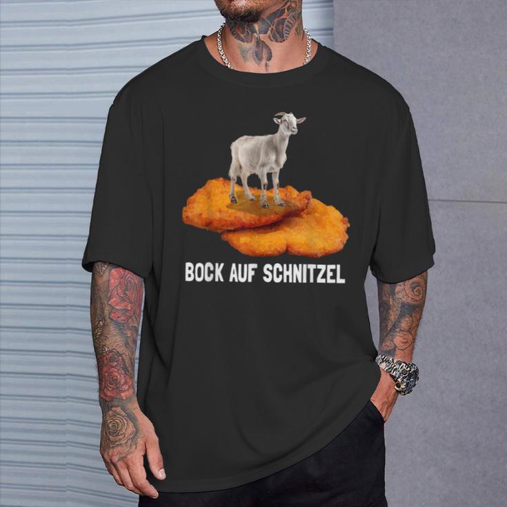 Schnitzel Bock Auf Schnitzel T-Shirt Geschenke für Ihn