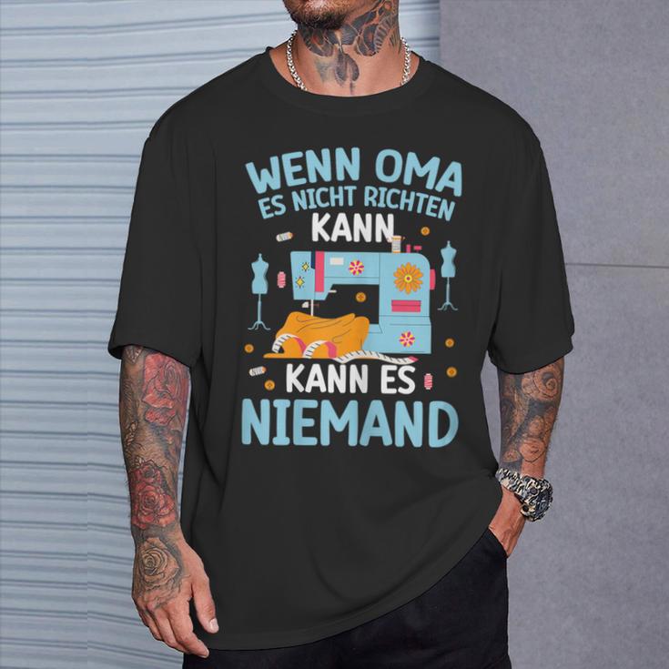 Wenn Oma Es Nicht Richten Kann Oma Says T-Shirt Geschenke für Ihn