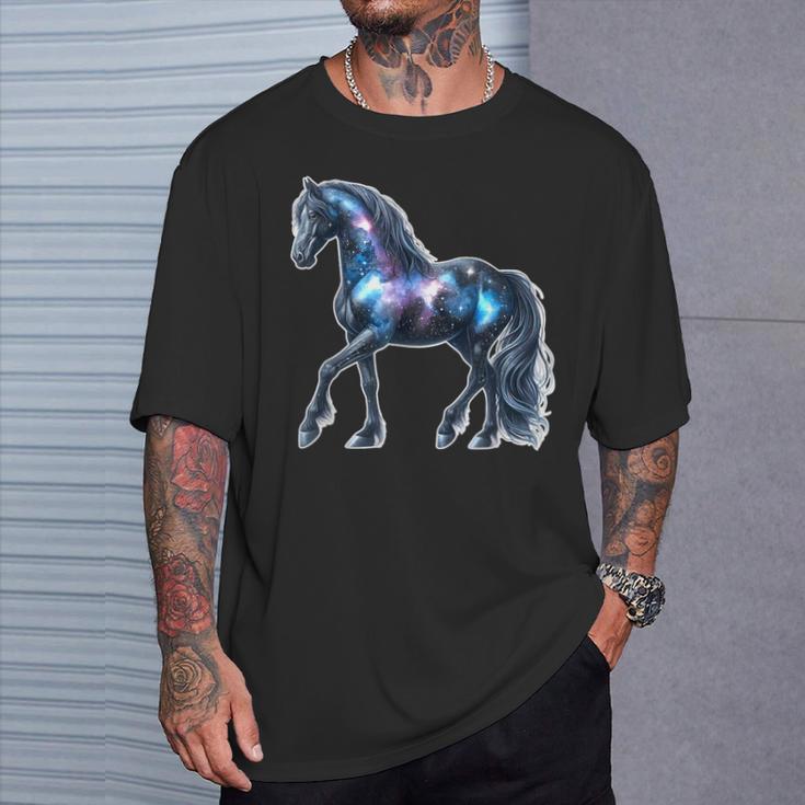 Galaxy-Pferd T-Shirt Geschenke für Ihn