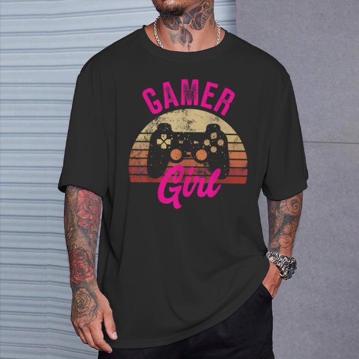 Gamer Girl Cute Gaming For Girls Gamersideo Games T-Shirt Geschenke für Ihn