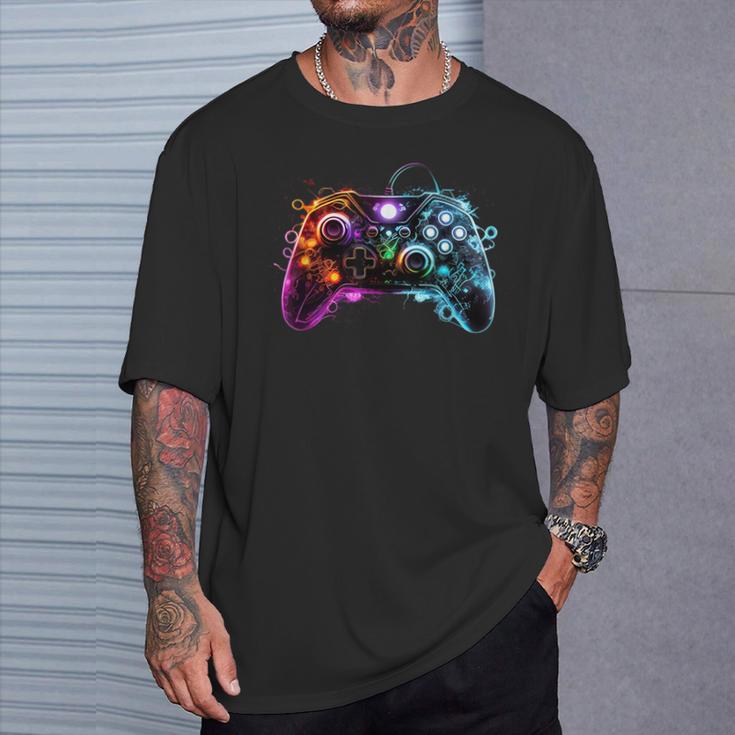 Gaming Controller Gamerideo Controller T-Shirt Geschenke für Ihn