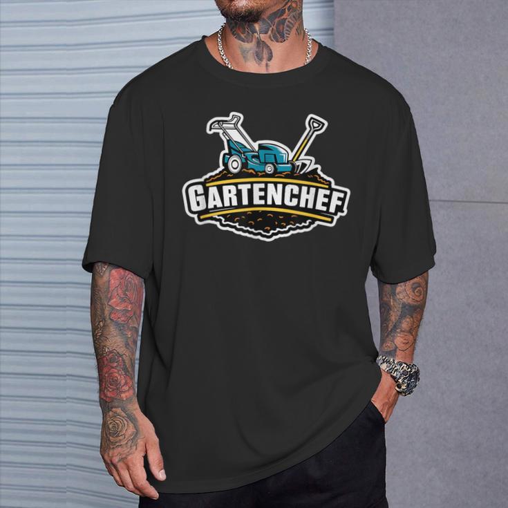 Gartenchef Des Schrebergartens Für Kleingärtner T-Shirt Geschenke für Ihn