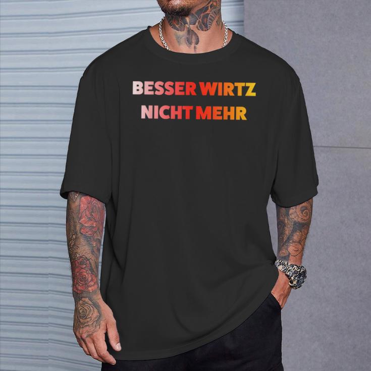 With German Beer Sauf Malle Besser Wirtz Nicht Mehr German Beer Sauf Malle German Langu T-Shirt Geschenke für Ihn