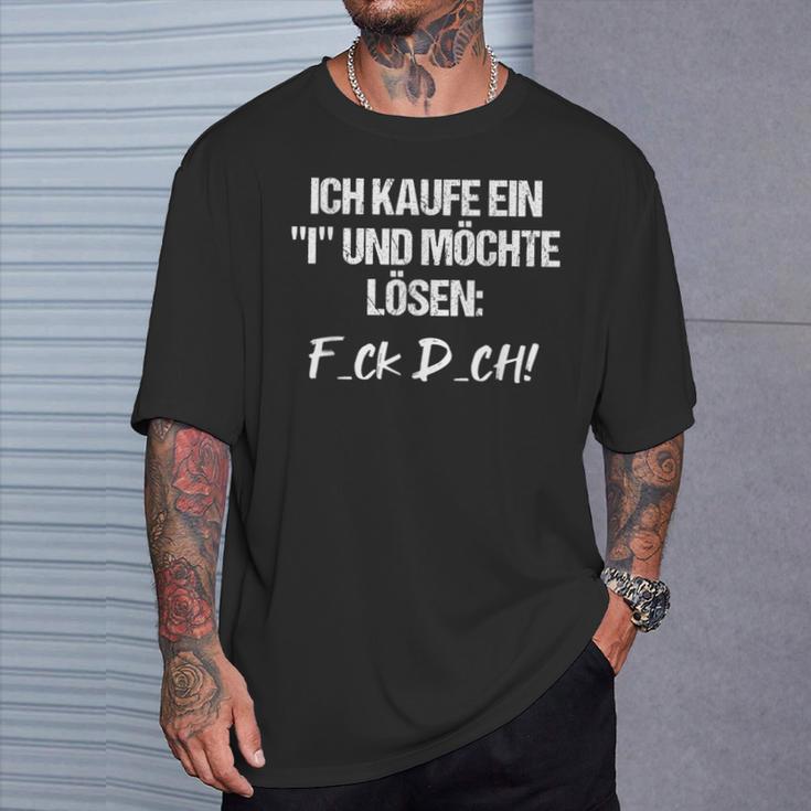 Statement Ich Kaufe Ein I Und Möchte Solen I'm S T-Shirt Geschenke für Ihn