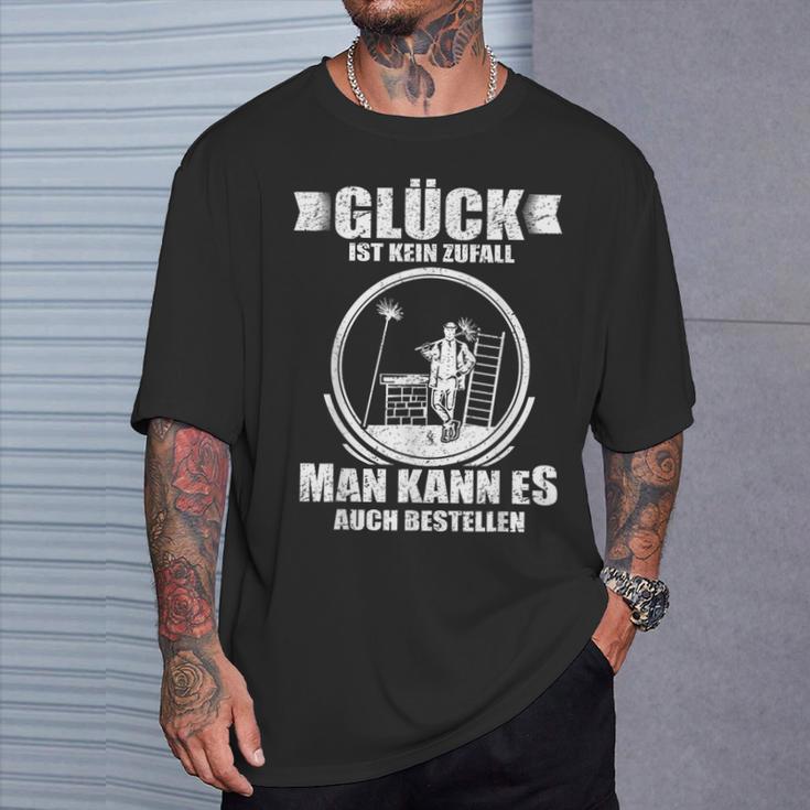 Glück Ist Kein Randall Man Kann Es Auch Bestellen T-Shirt Geschenke für Ihn