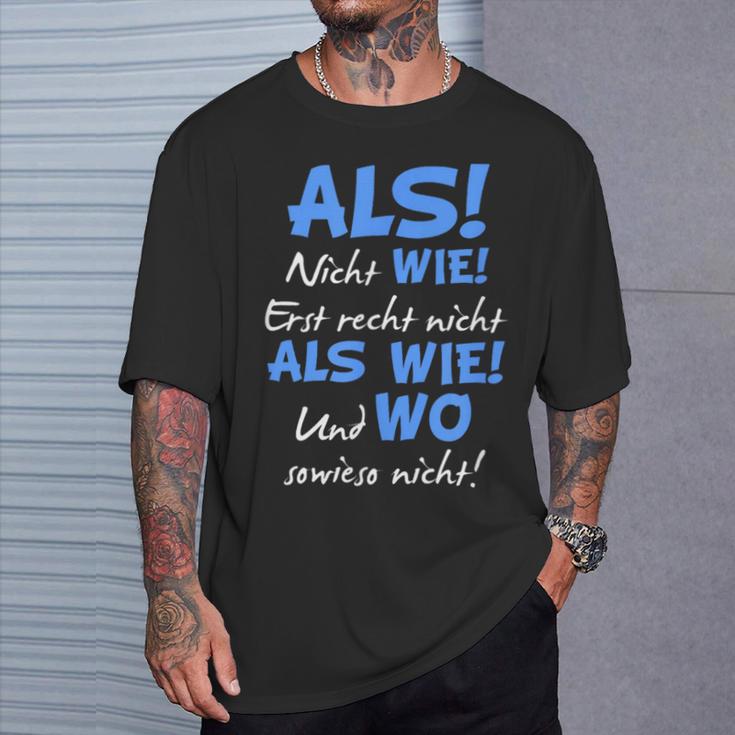 Grammatik German Teacher And Teacher T-Shirt Geschenke für Ihn