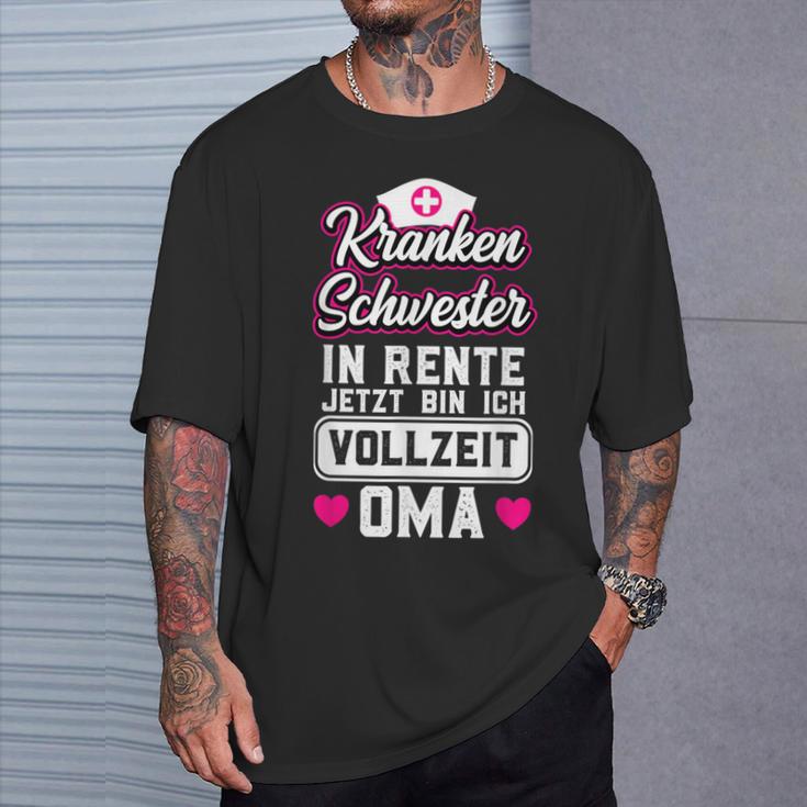 Grandma Retirement Pension Nurse T-Shirt Geschenke für Ihn