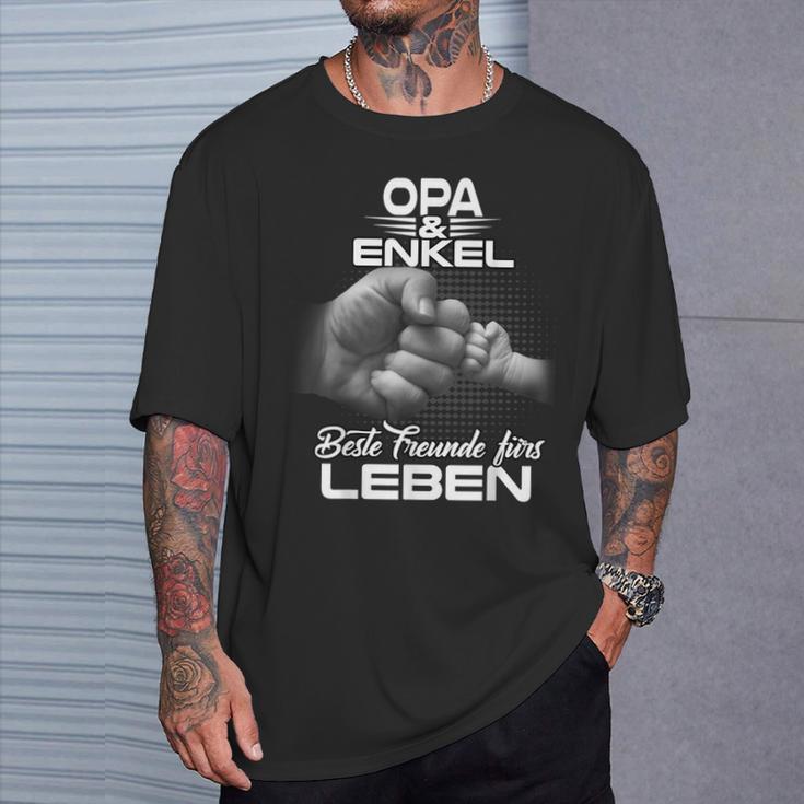 Grandpa & Grandson Best Friends Fürs Leben Partner Look Grandpa Grandson T-Shirt Geschenke für Ihn