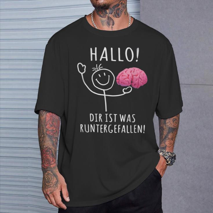 Hallo Dir Ist Was Runtergefallen – And Unique T-Shirt Geschenke für Ihn