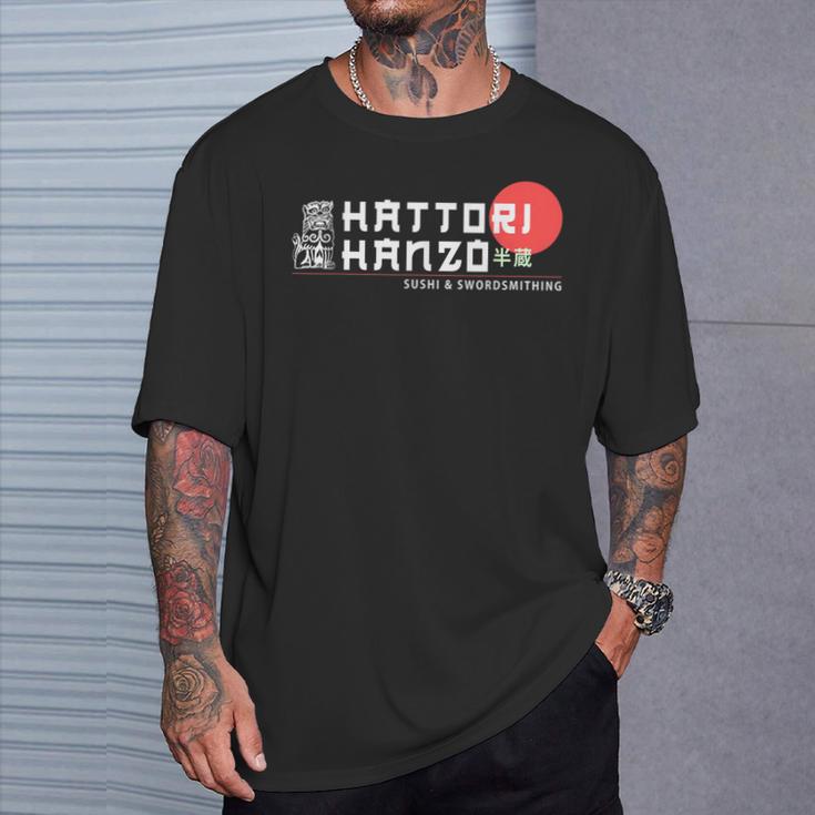 Hattori Hanzo Sushi And Swordsmith T-Shirt Geschenke für Ihn