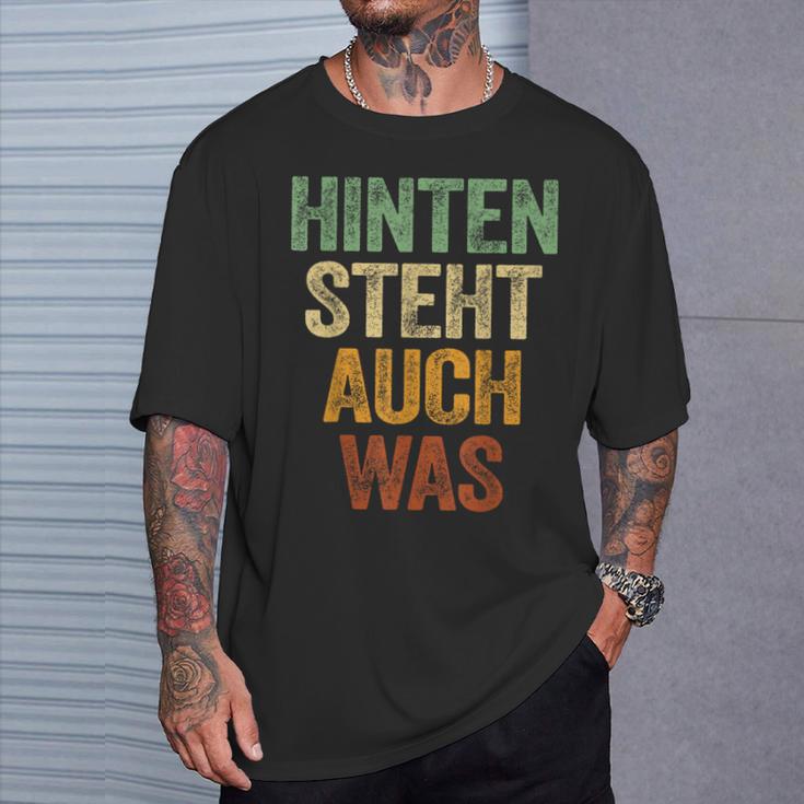 Hinten Steht Auch Was Saying Hinten Steht Auch Wat T-Shirt Geschenke für Ihn