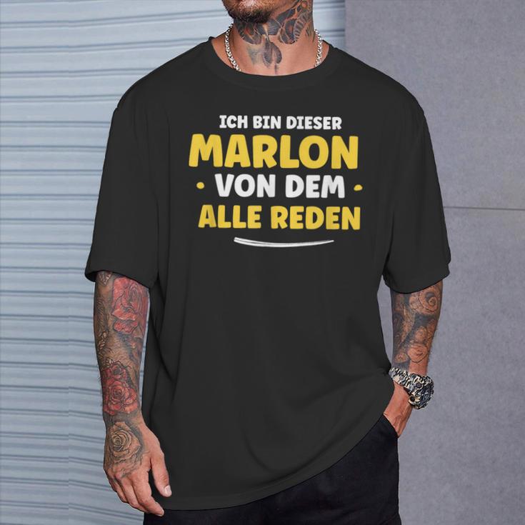 Ich Bin Dieser Marlon T-Shirt Geschenke für Ihn