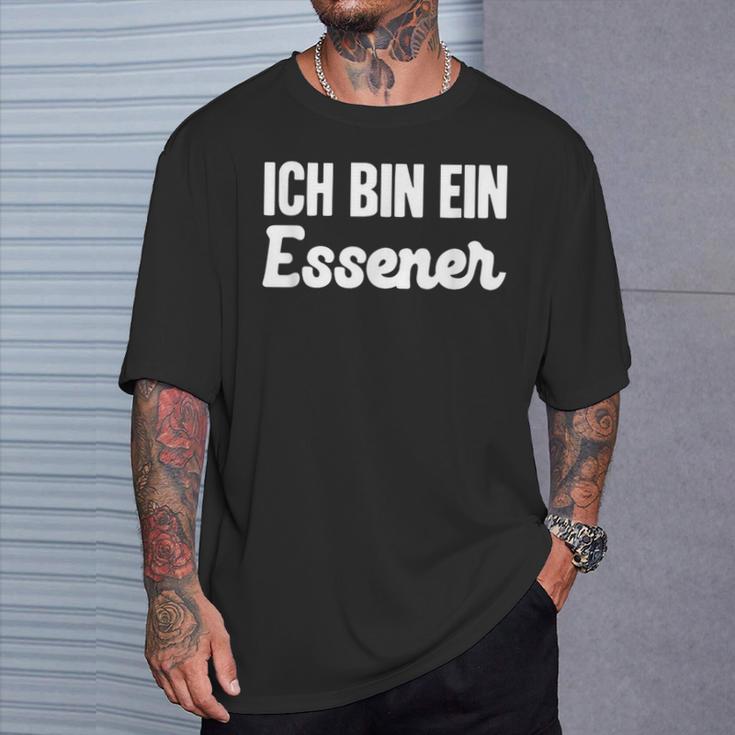 Ich Bin Ein Essener Essen Souvenir German Cities T-Shirt Geschenke für Ihn