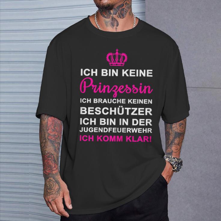 Ich Bin Keine Prinzessin Ich Bin Keine Prinzessin T-Shirt Geschenke für Ihn