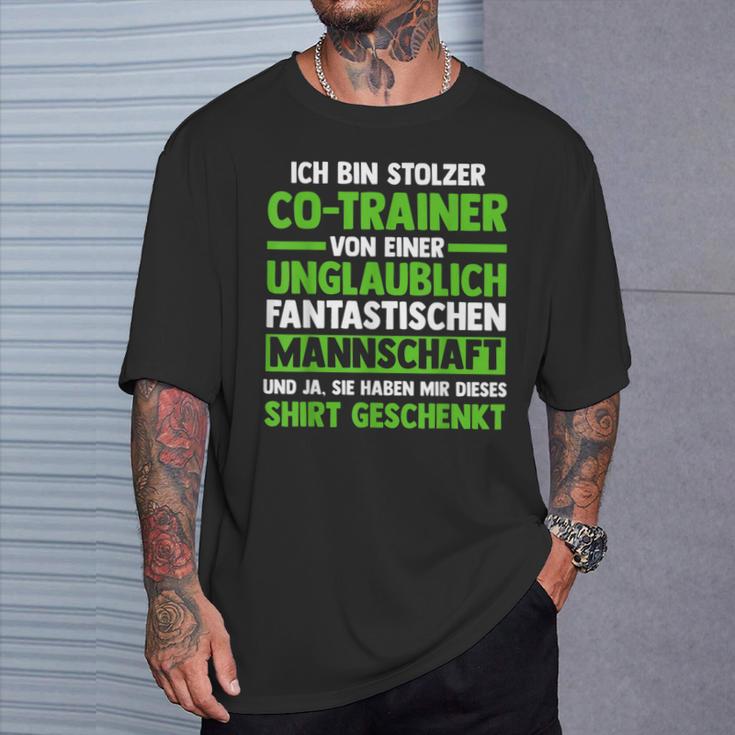 Ich Bin Stolzer Co-Trainer T-Shirt Geschenke für Ihn