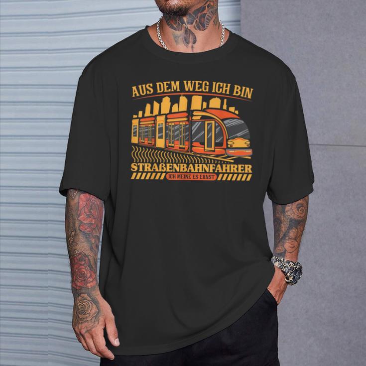 Ich Bin Straßenbahnfahrer T-Shirt Geschenke für Ihn