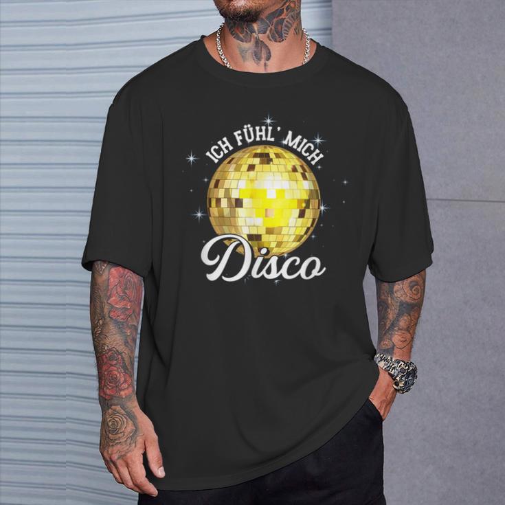 Ich Fühl Mich Disco Musik Tanzen Party T-Shirt Geschenke für Ihn