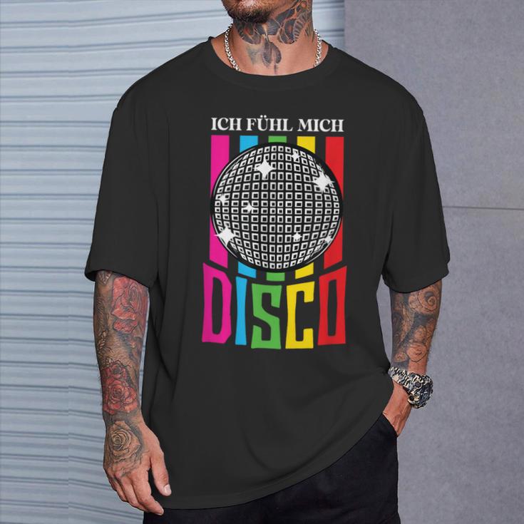 Ich Fühl Mich Disco Tanzen Musik Party T-Shirt Geschenke für Ihn