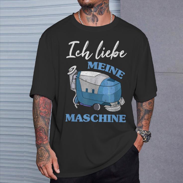 Ich Liebe Meine Putzmaschine Putzmann Ich Liebe Meine Putz T-Shirt Geschenke für Ihn