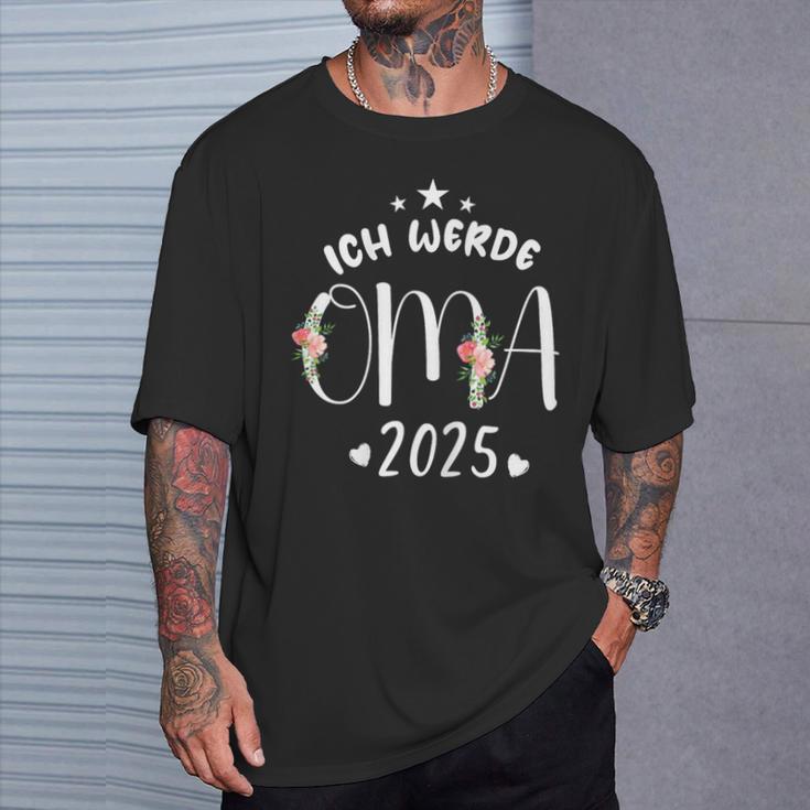 Ich Werde Oma 2025 Ich Werde Die Beste Oma Der Welt 2025 T-Shirt Geschenke für Ihn