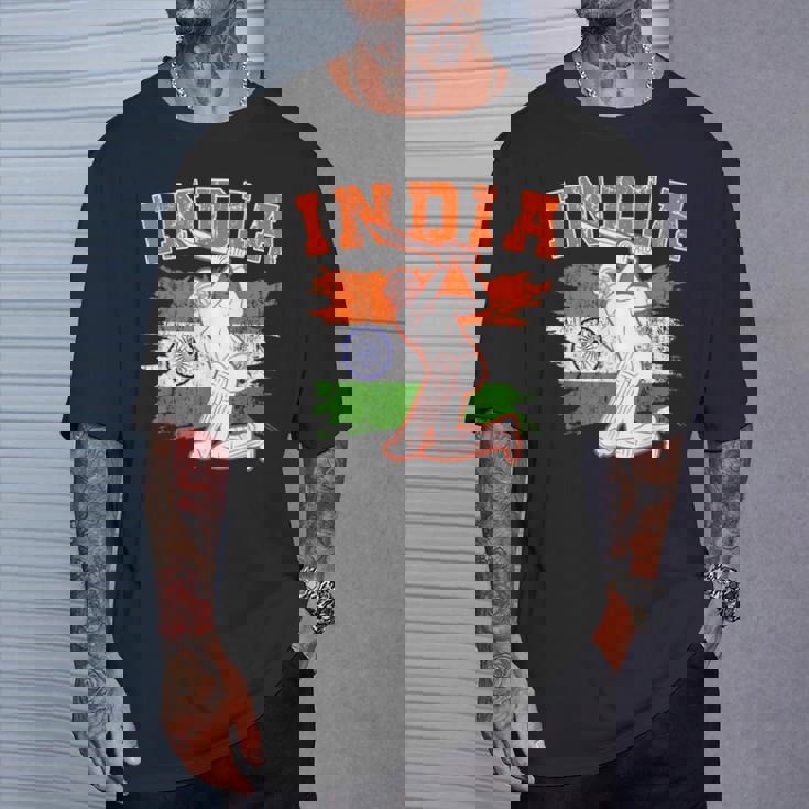 India Cricket Supporters Jersey Indian Cricket Fans T-Shirt Gifts for Him India Cricket Supporters Jersey Indian Cricket Fans T-Shirt Gifts for Him