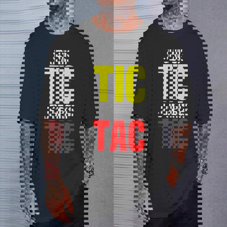 Je Suis Tic Je Cherche Tac Duo Tic Et Tac Deguisement Deux T-Shirt Cadeaux pour lui