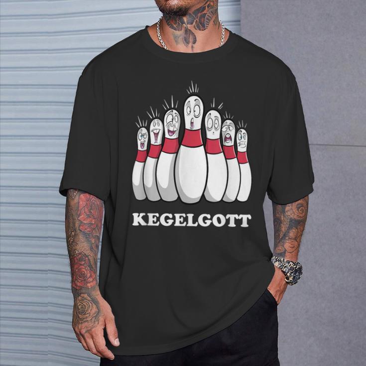 Kegelgott T-Shirt Geschenke für Ihn