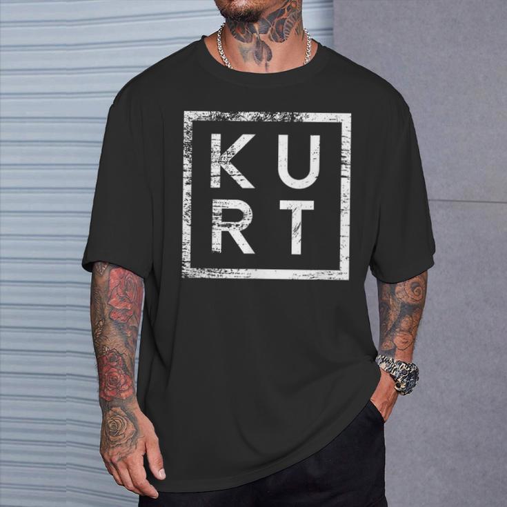 Kurt Minimalism T-Shirt Geschenke für Ihn