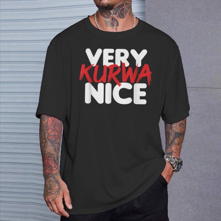 Very Kurwa Nice T-Shirt Geschenke für Ihn