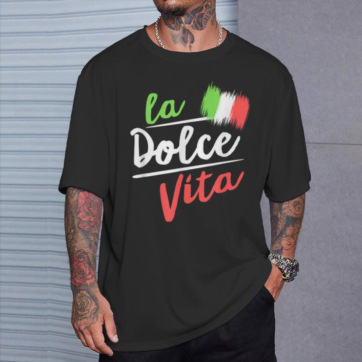 La Dolceita I Italian Lifestyle T-Shirt Geschenke für Ihn