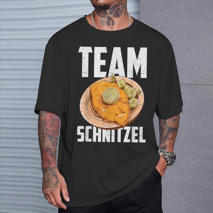 Lieblingsessen Team Schnitzel T-Shirt Geschenke für Ihn