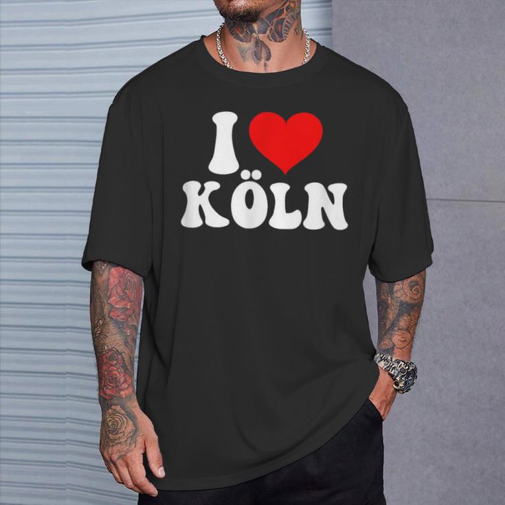 I Love Köln S T-Shirt Geschenke für Ihn