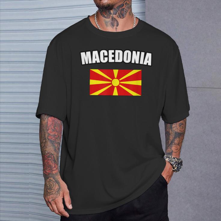 Macedonia I Macedonia T-Shirt Geschenke für Ihn