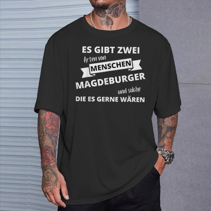 Magdeburger Magdeburg Fan T-Shirt Geschenke für Ihn