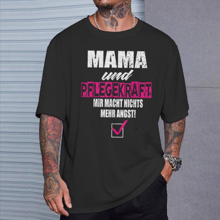 Mama Und Pflegekraft Nursing Nurse T-Shirt Geschenke für Ihn