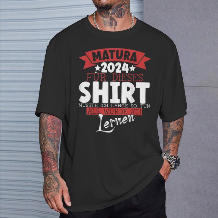 Matura 2024 Maturant Maturantin Graduation T-Shirt Geschenke für Ihn