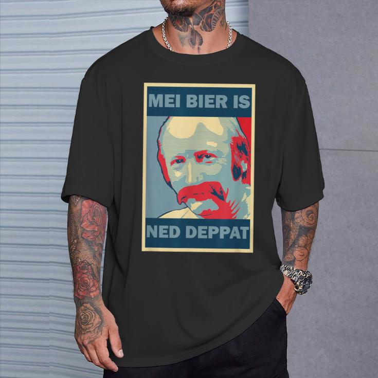 Mei Beer Is Ned Deppat Mundl T-Shirt Geschenke für Ihn