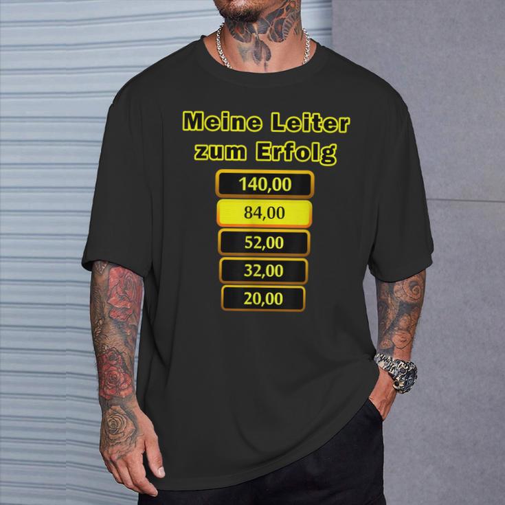 Meine Leiter Zum Erfolg Spielothek Casino Spielhalle T-Shirt Geschenke für Ihn