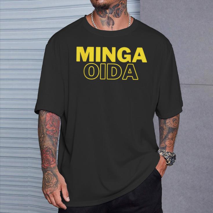 Minga Oida Munich 089 Ultras Football Lifestyle Beer T-Shirt Geschenke für Ihn