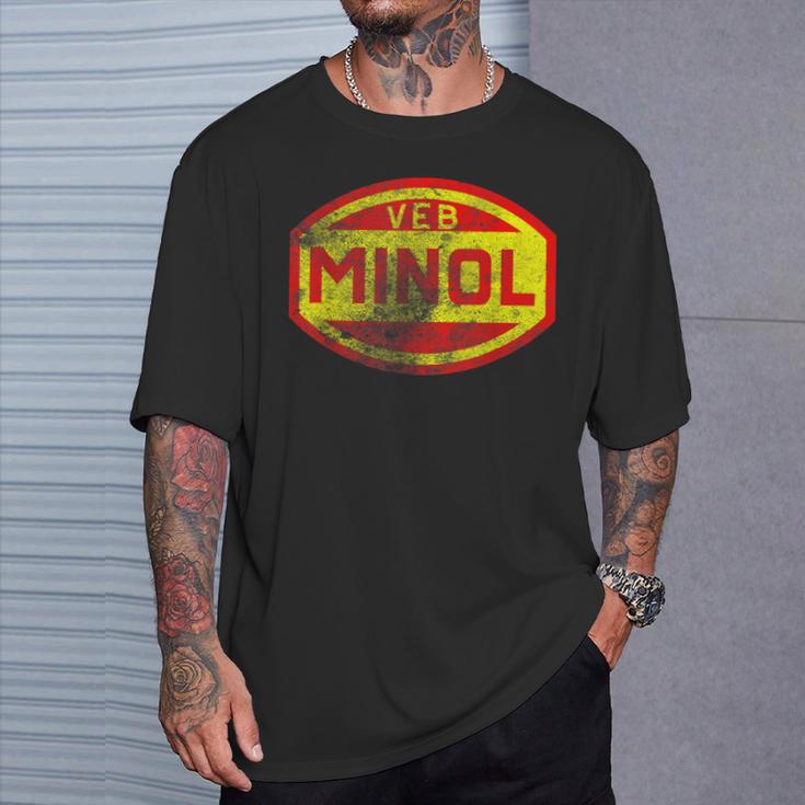 Minol -Eb Folkseigenen Berieb Minol Grunge Effect T-Shirt Geschenke für Ihn