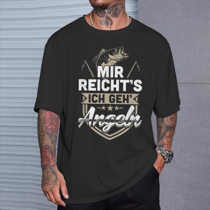 Mir Reichts Ich Geh Fishing T-Shirt Geschenke für Ihn