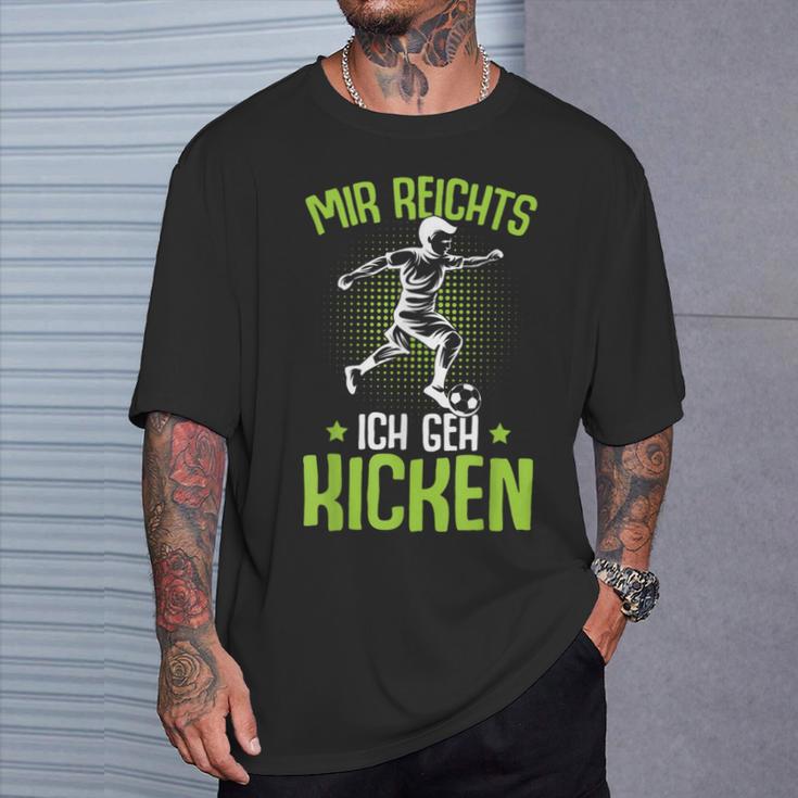 Mir Reichts Ich Geh Kick Football Player Children's Boys T-Shirt Geschenke für Ihn