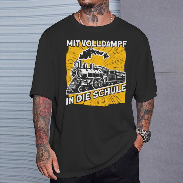 Mitollteamf In Die Schule Railway Mitollteamf In The School T-Shirt Geschenke für Ihn