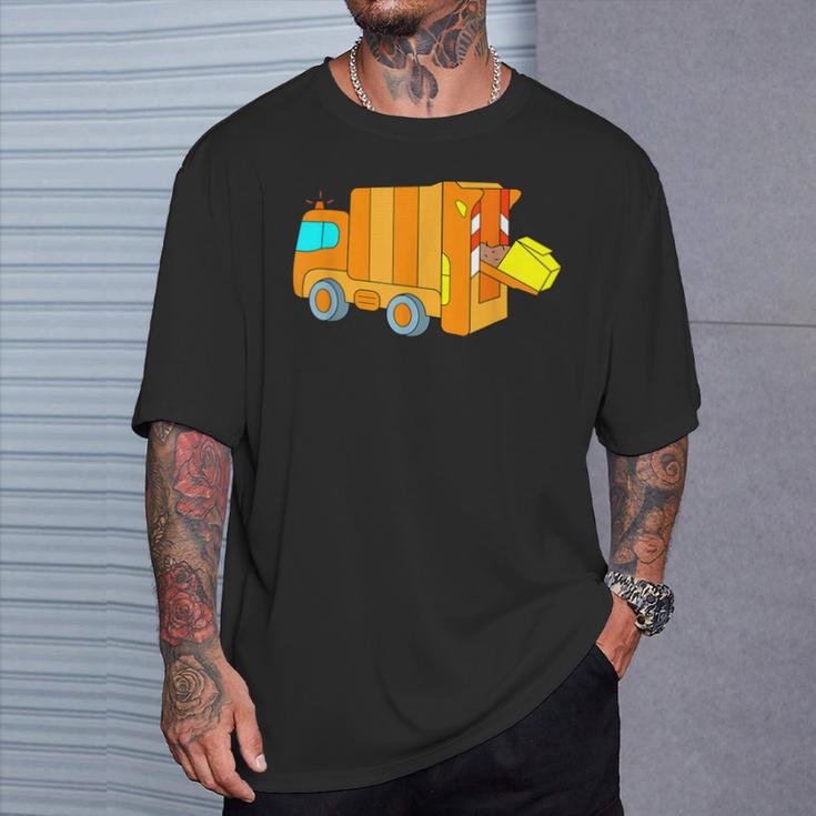 Müllmann Bin Car Waste Disposal T-Shirt Geschenke für Ihn